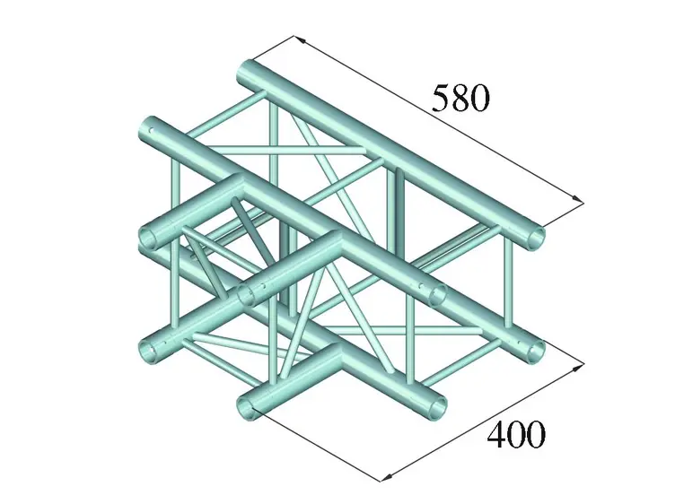 ALUTRUSS DECOLOCK DQ4-PAT35 3-way T-piece 90° 
